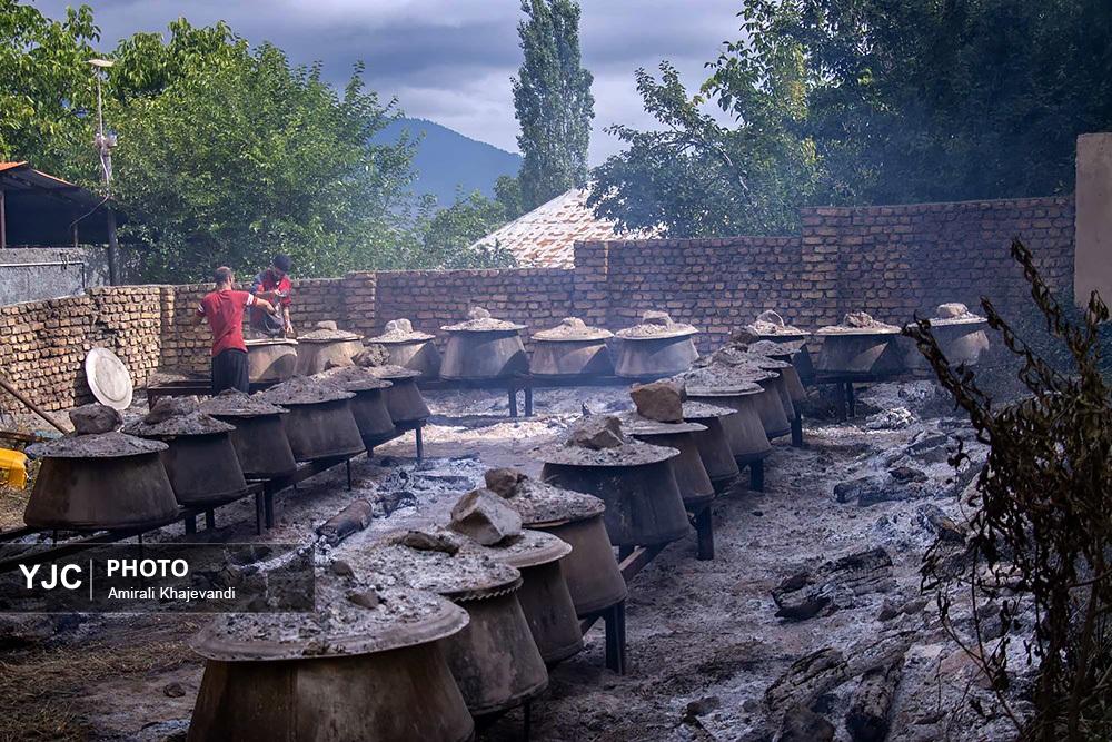 آیین سنتی محرم پلاخوار در کیاسر